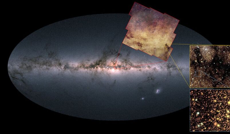 Euclid Milky Way image